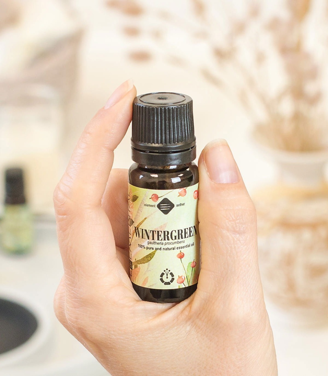 Ellemental, Ulei esențial de Wintergreen, 10 ml - 2 | YEO