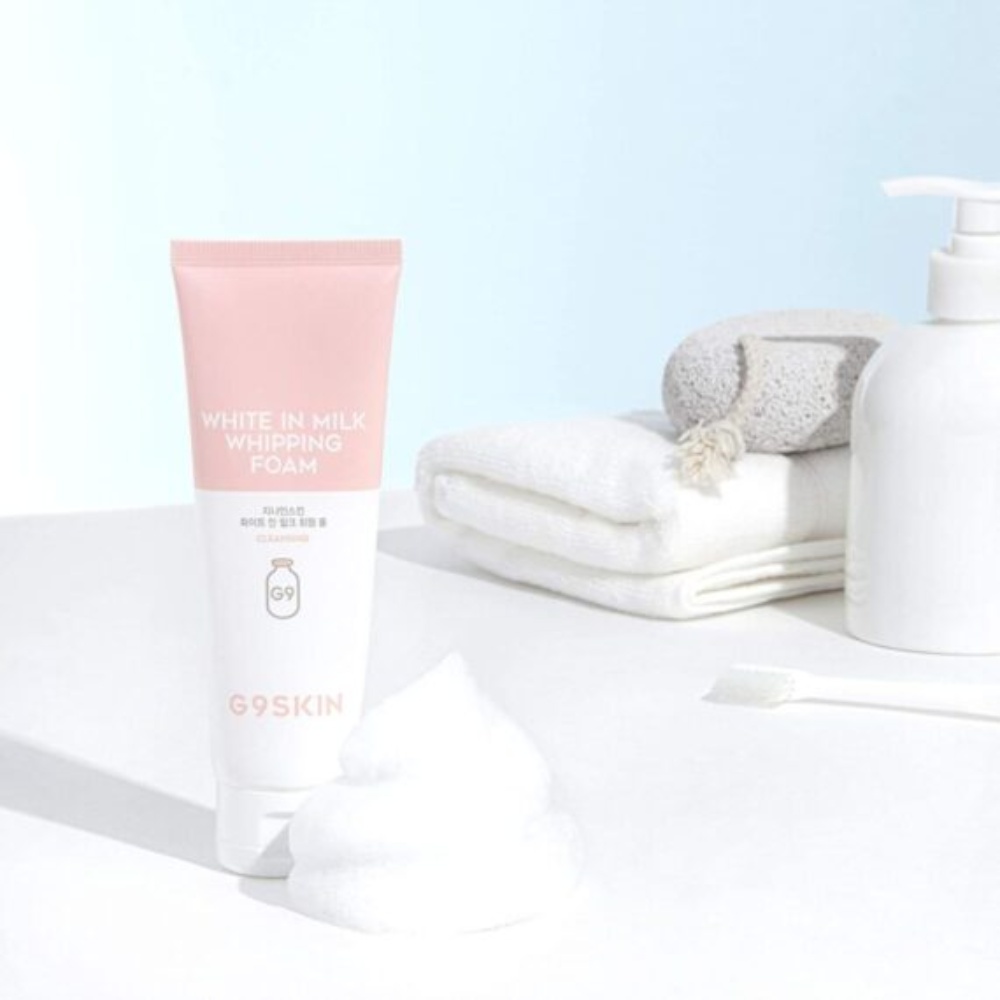 G9SKIN, White In Milk Whipping Foam, ser pentru față, 120 ml - 2 | YEO