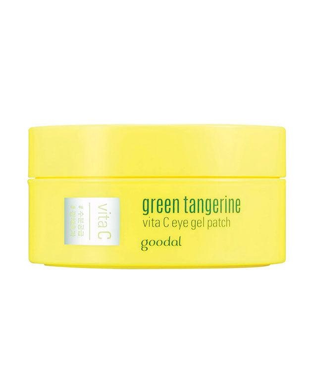 GOODAL, Green Tangerine Vita C Eye Gel Patch, plasture gel pentru ochi cu mandarină verde , 60 buc