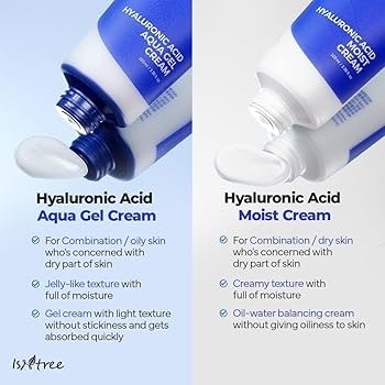 ISNTREE, Hyaluronic Acid Moist Cream, cremă de față hidratantă cu acid hialuronic, 100 ml - 1 | YEO