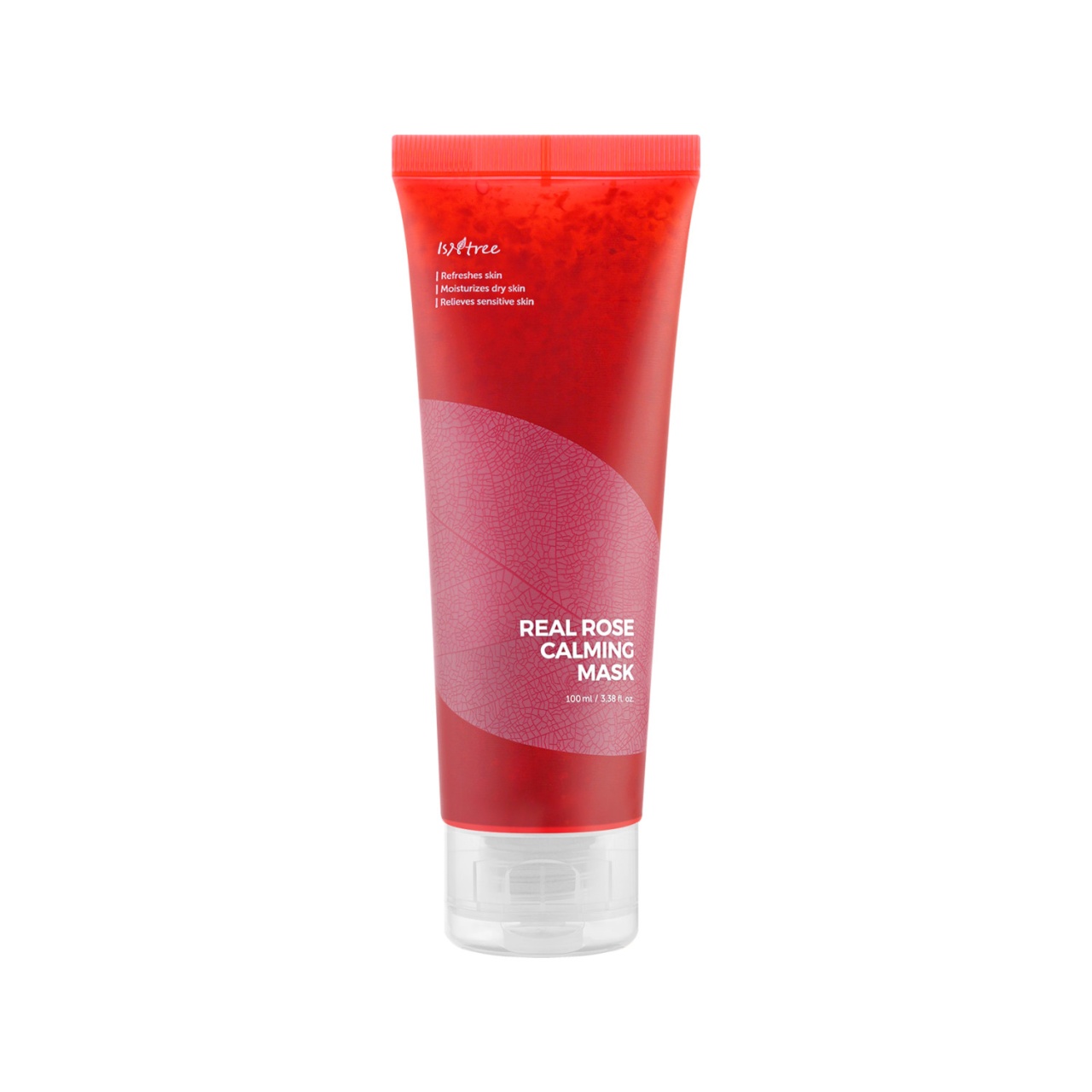 ISNTREE, Real Rose Calming Mask, mască exfoliantă cu efect de calmare, 100 ml