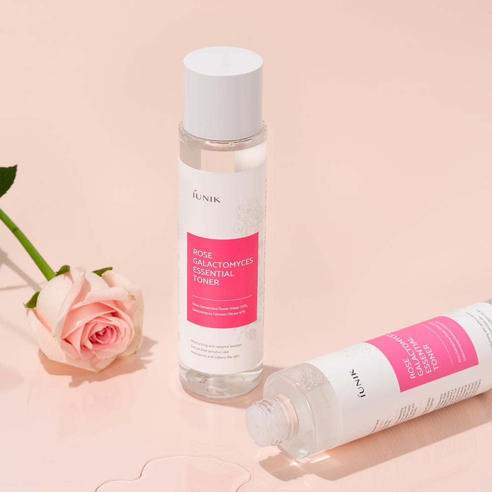 IUNIK, Rose Galactomyces Essential Toner, toner pentru față, 200 ml - 1 | YEO
