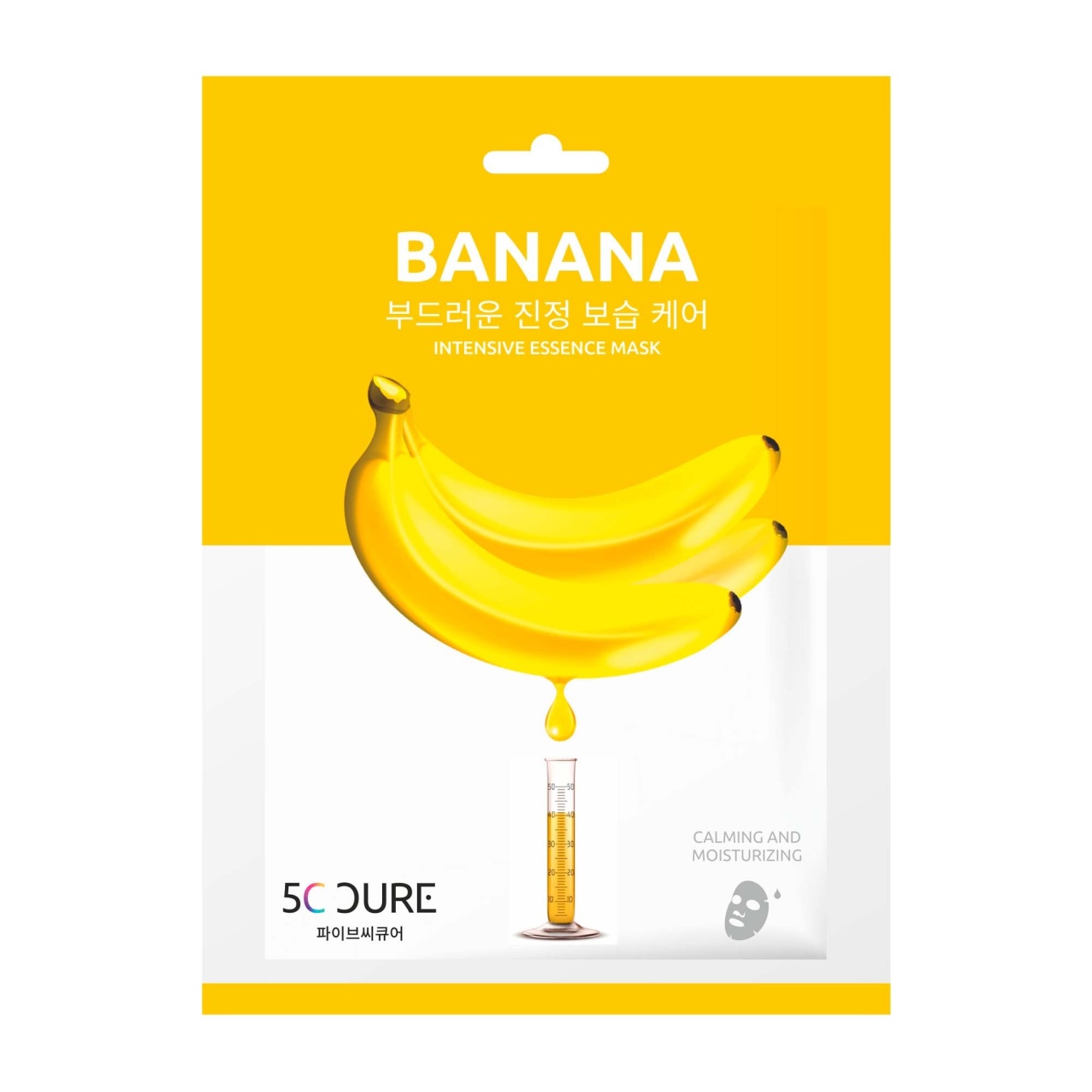 Jkosmec, Banana Intensive Essence Mask, mască intensă cu esență de banană, 25 ml