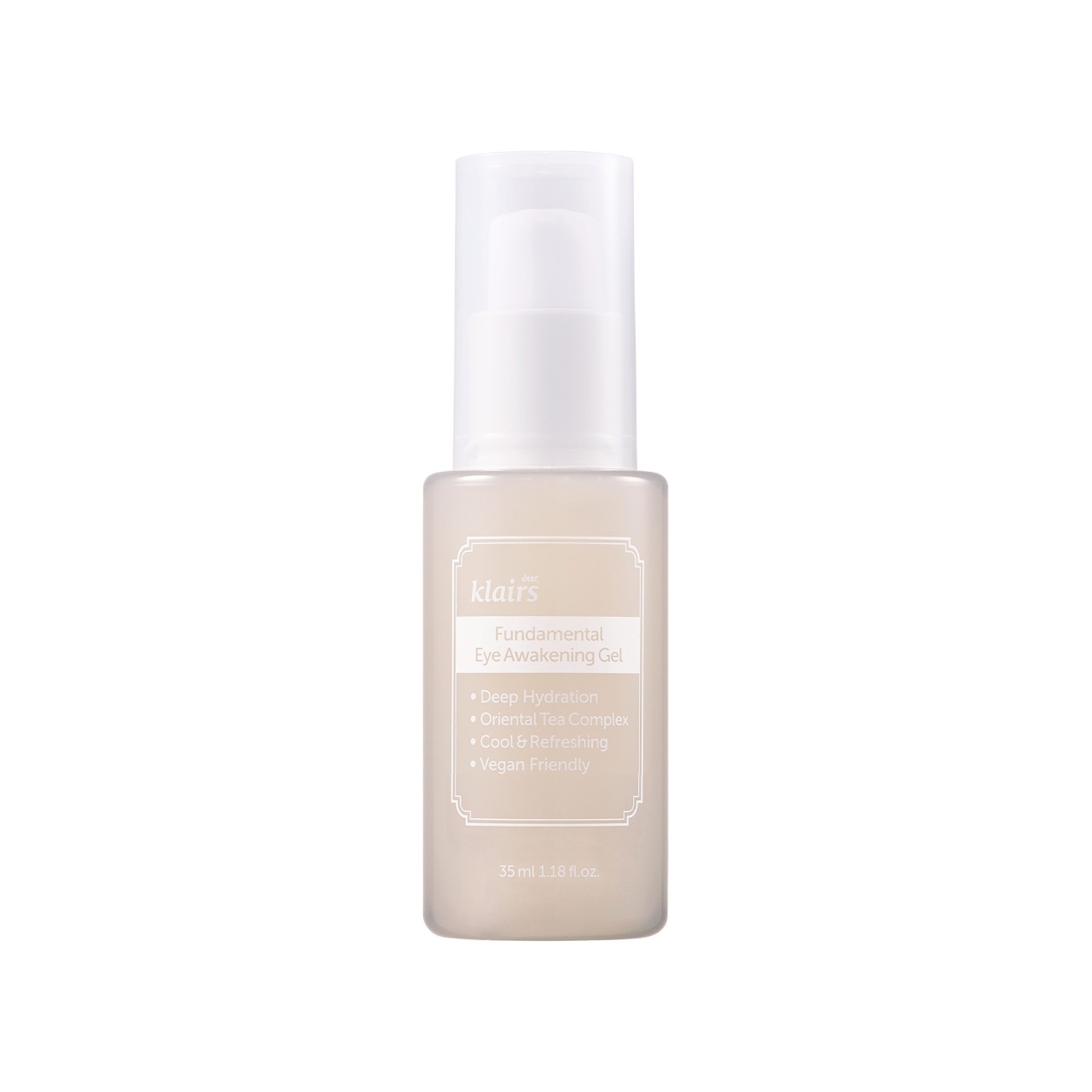 Klairs, Fundamental Eye Awakening Gel, gel revitalizant pentru ochi, 35 ml