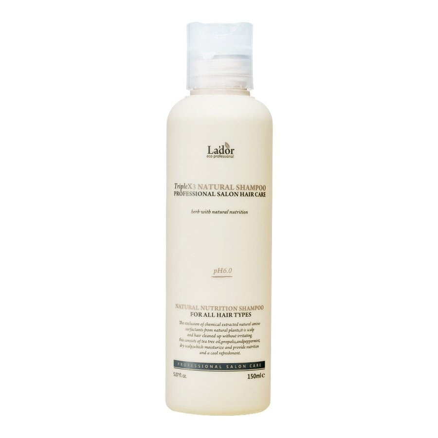 LA´DOR, Triplex3 Natural Shampoo, șampon pentru scalp sensibil, 150 ml