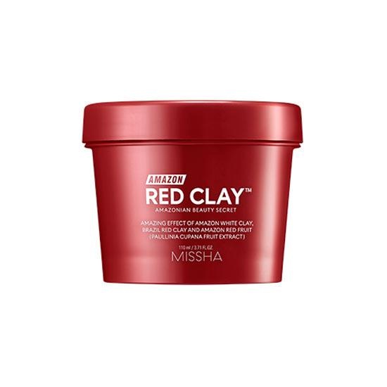 MISSHA, Amazon Red Clay™ Pore Mask, mască pentru pori cu argilă roșie amazon, 110 ml