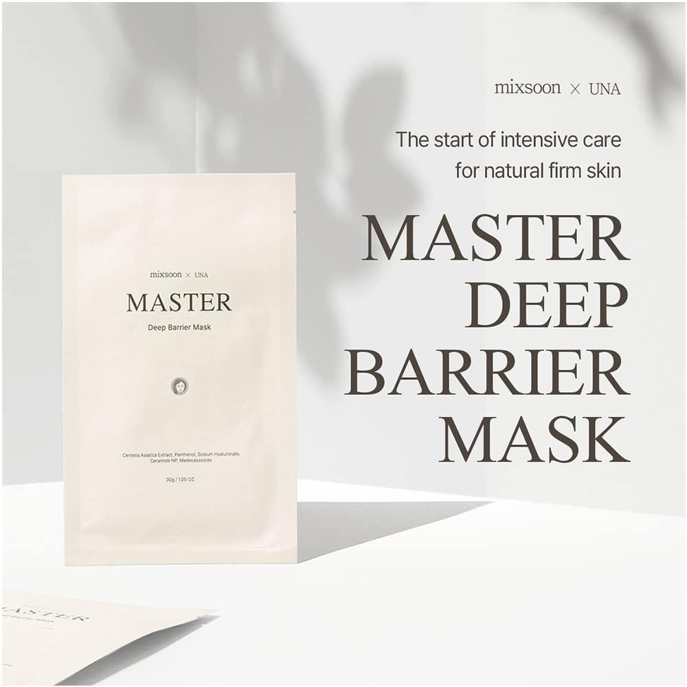 MIXSOON, Deep Barrier Mask, mască tip folie pentru întărirea barierei , 30 g x 5 buc - 1 | YEO