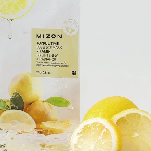 MIZON, Joyful Time Essence Mask [Vitamin], mască pentru față, 23 g