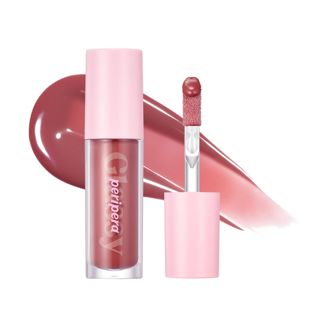 PERIPERA, Ink Glasting Lip Gloss 03 Chilling Rosy, luciu de buze, 4.5 ml - 1 | YEO