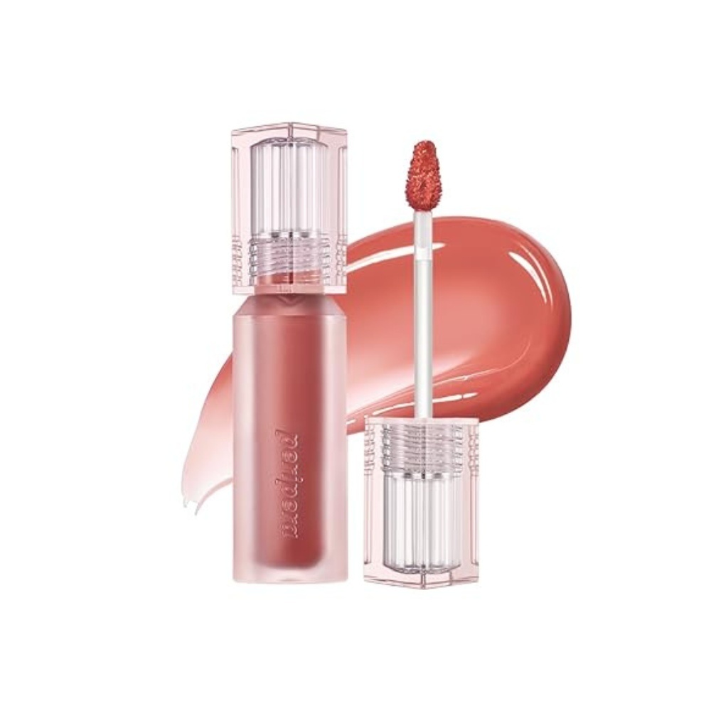 PERIPERA, Water Bare Tint 02 Universal Coral, luciu de buze, 3.7 g - 1 | YEO