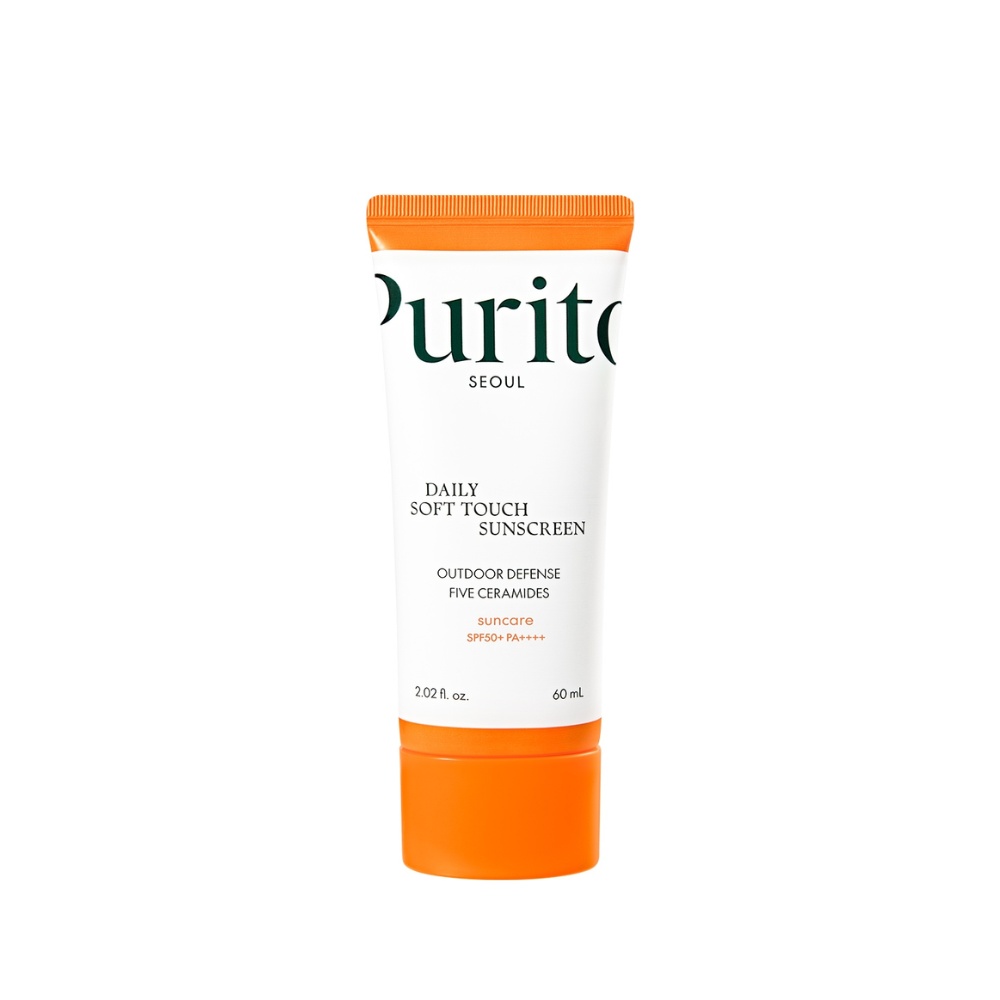PURITO SEOUL, Daily Soft Touch Sunscreen, crema cu protecție solară, 60 ml