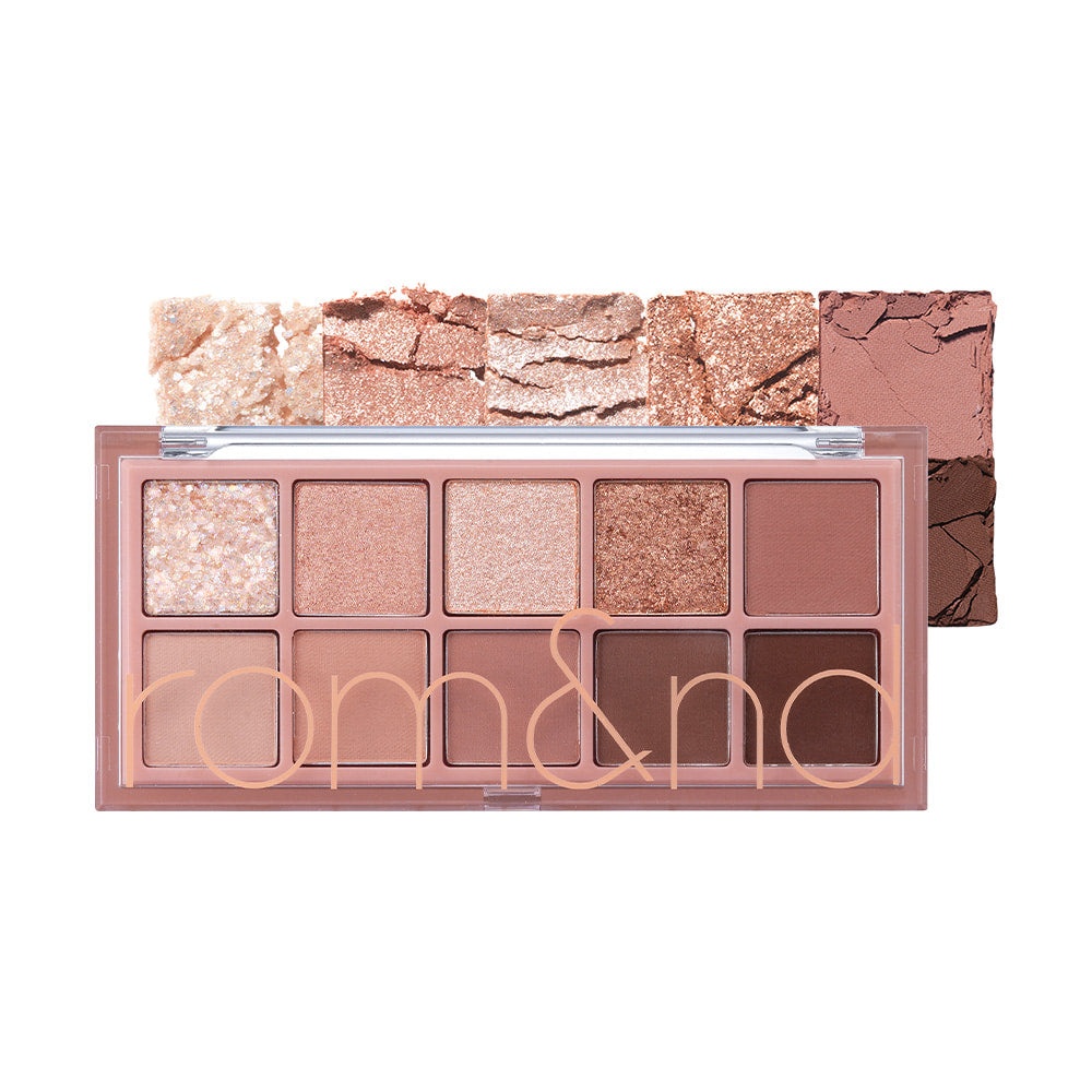 Rom&nd, Better Than Palette - Eye Shadow Palette - 03 Rosebud Garden , fard de pleoape , 7.5 g