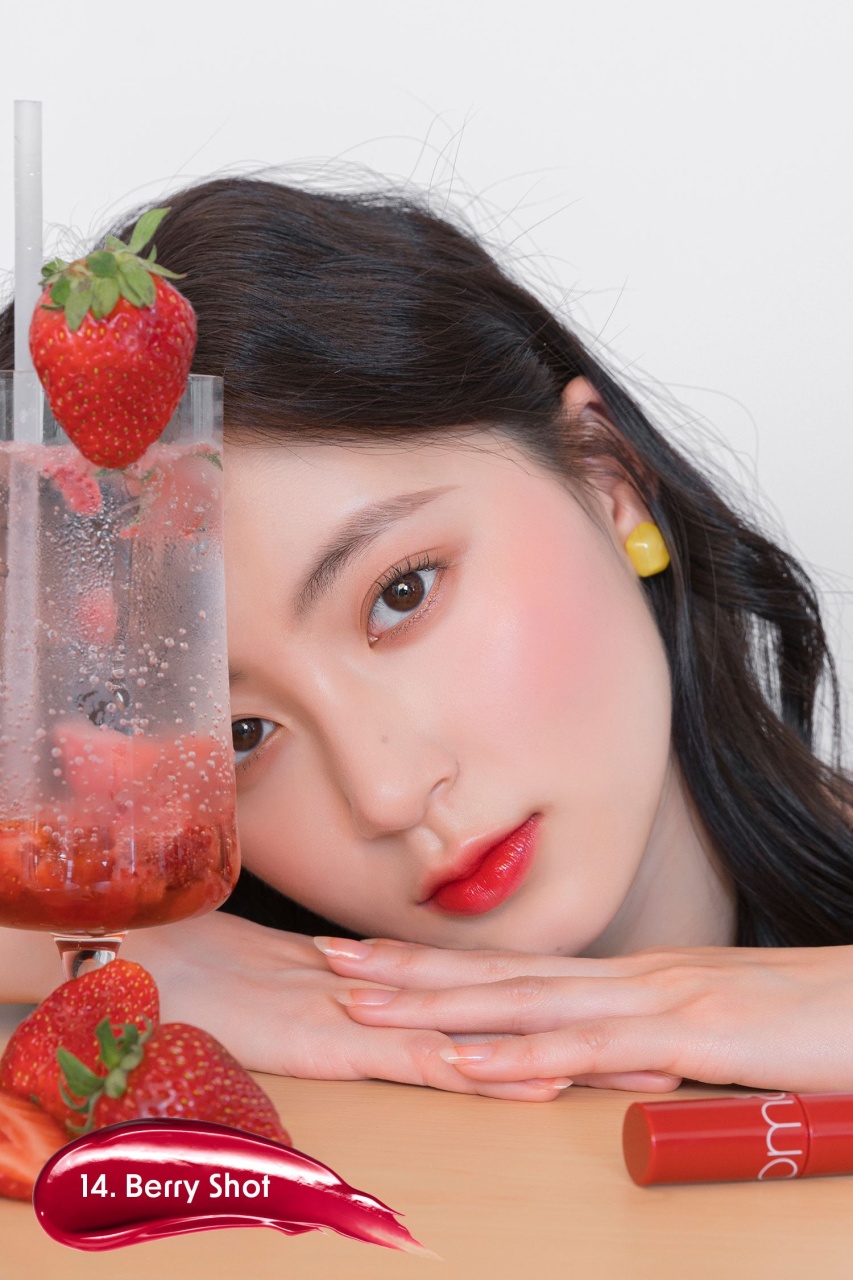 Rom&nd, Juicy Lasting Tint Sparkling Series - Lip Tint - 14 Berry Shot, gloss de buze , 5.5 g - 2 | YEO