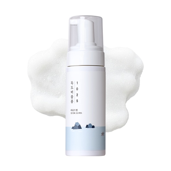 ROUND LAB, 1025 Dokdo Bubble Foam, spumă pentru curățarea tenului, 125 ml