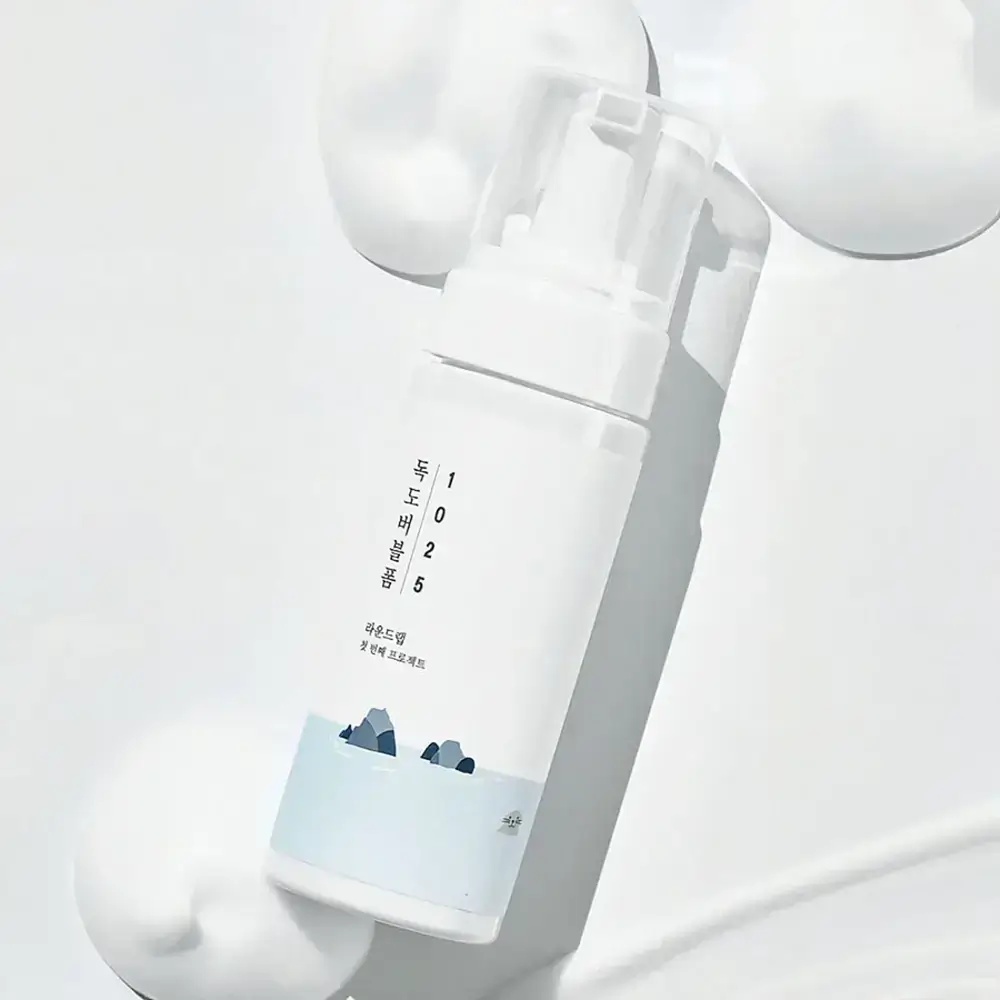 ROUND LAB, 1025 Dokdo Bubble Foam, spumă pentru curățarea tenului, 125 ml