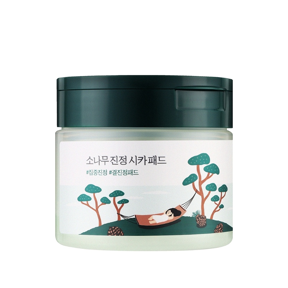 Round Lab, Lab Pine Calming Cica Pad, dischete cu efect de calmare, 50 buc