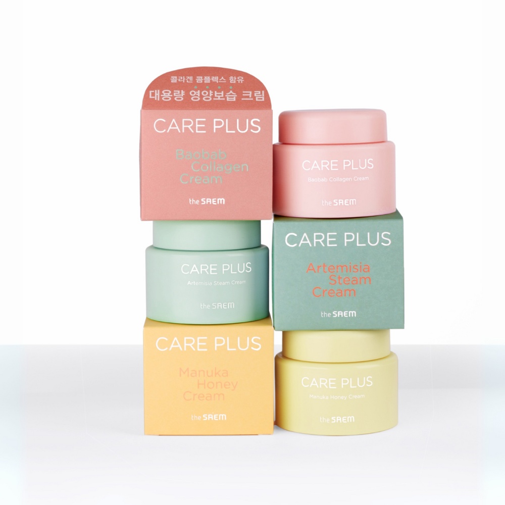 THE SAEM, Care Plus Manuka Honey Cream, cremă de miere de Manuka , 100 ml - 3 | YEO