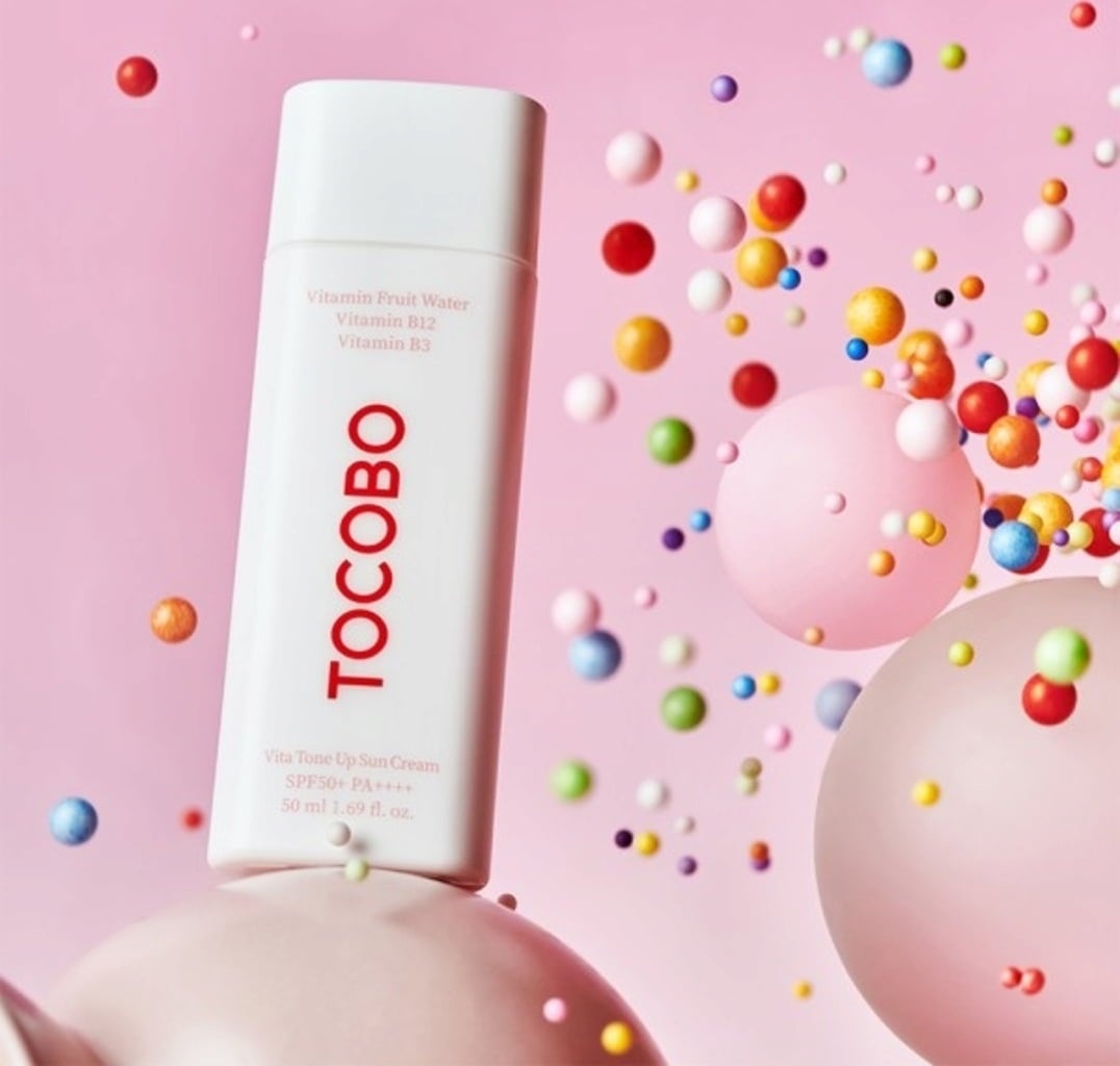 TOCOBO, Vita Tone Up Sun Cream Evening Tone SPF 50+/PA++++, cremă cu protecție solară, 50 ml - 2 | YEO