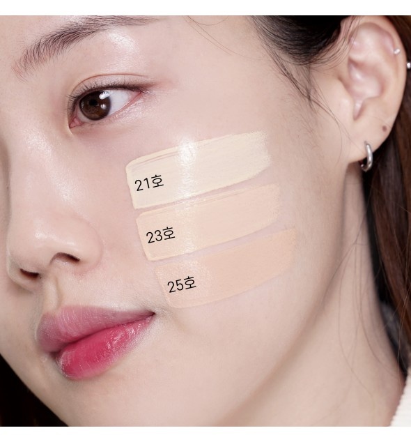 Unleashia, Don\'t Touch Glass Pink Cushion,#21N HYALINE, fond de ten, 15 g - 2 | YEO