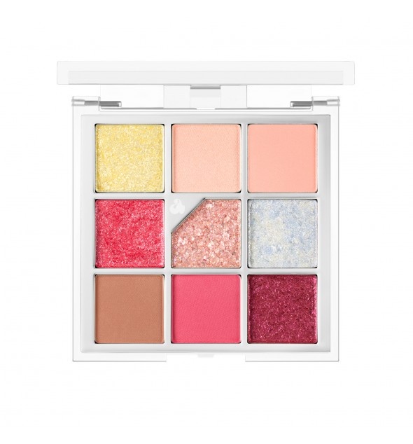 Unleashia, Glitterpedia Eye Palett, N7 ALL OF PEACH ADE, paletă pentru ochi, 6,2 g - 1 | YEO