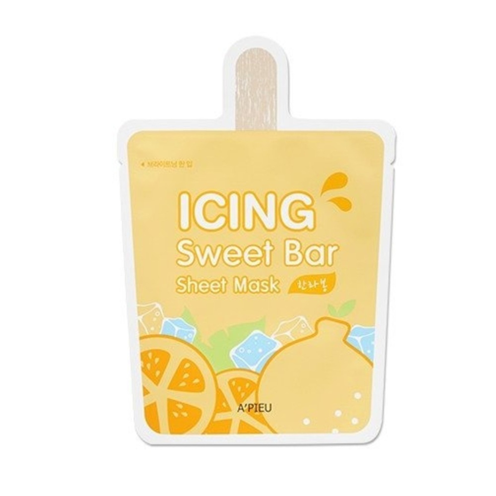 A´PIEU, Icing Sweet Bar Sheet Mask (Hanrabong), mască de față, 21 g