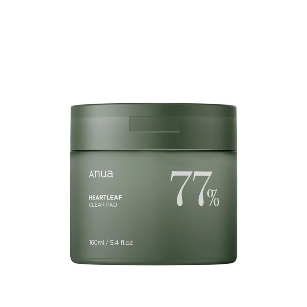 ANUA, Heartleaf 77% Clear Pad, dischete de curățare, 70 buc