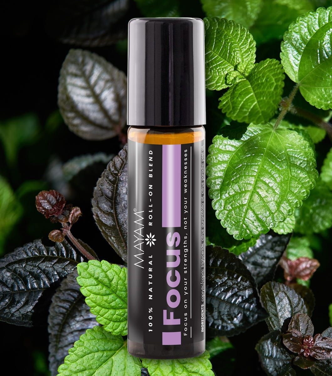 Ellemental, Roll-on cu uleiuri esențiale Focus, 10 ml - 2 | YEO