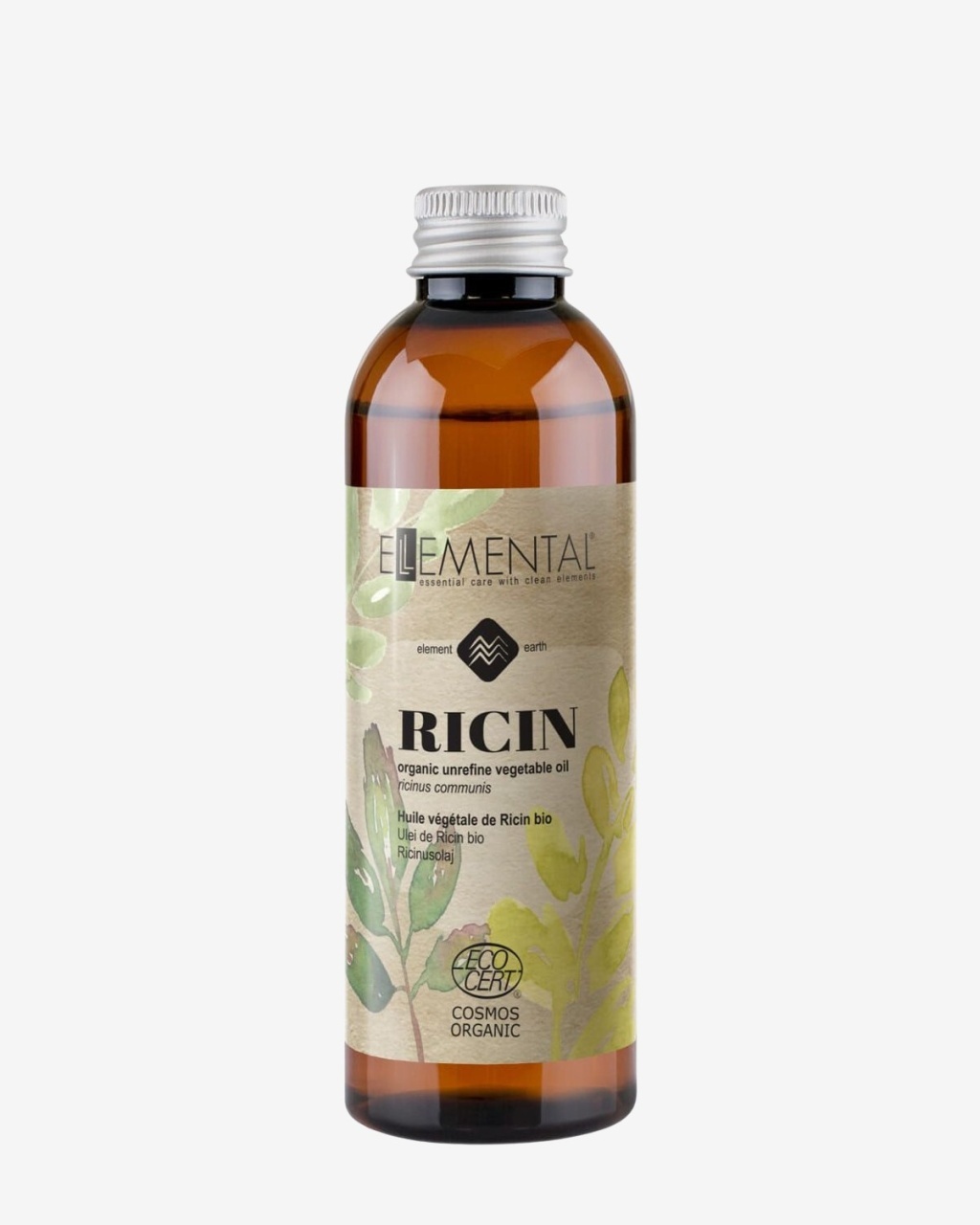 Ellemental, Ulei de Ricin Bio, 100 ml