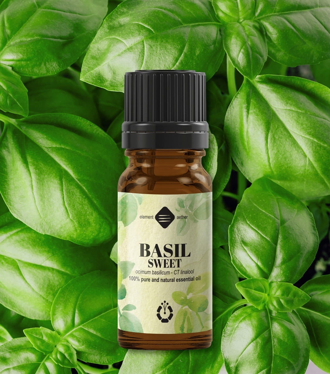 Ellemental, Ulei esențial de Busuioc dulce, 10 ml - 1 | YEO