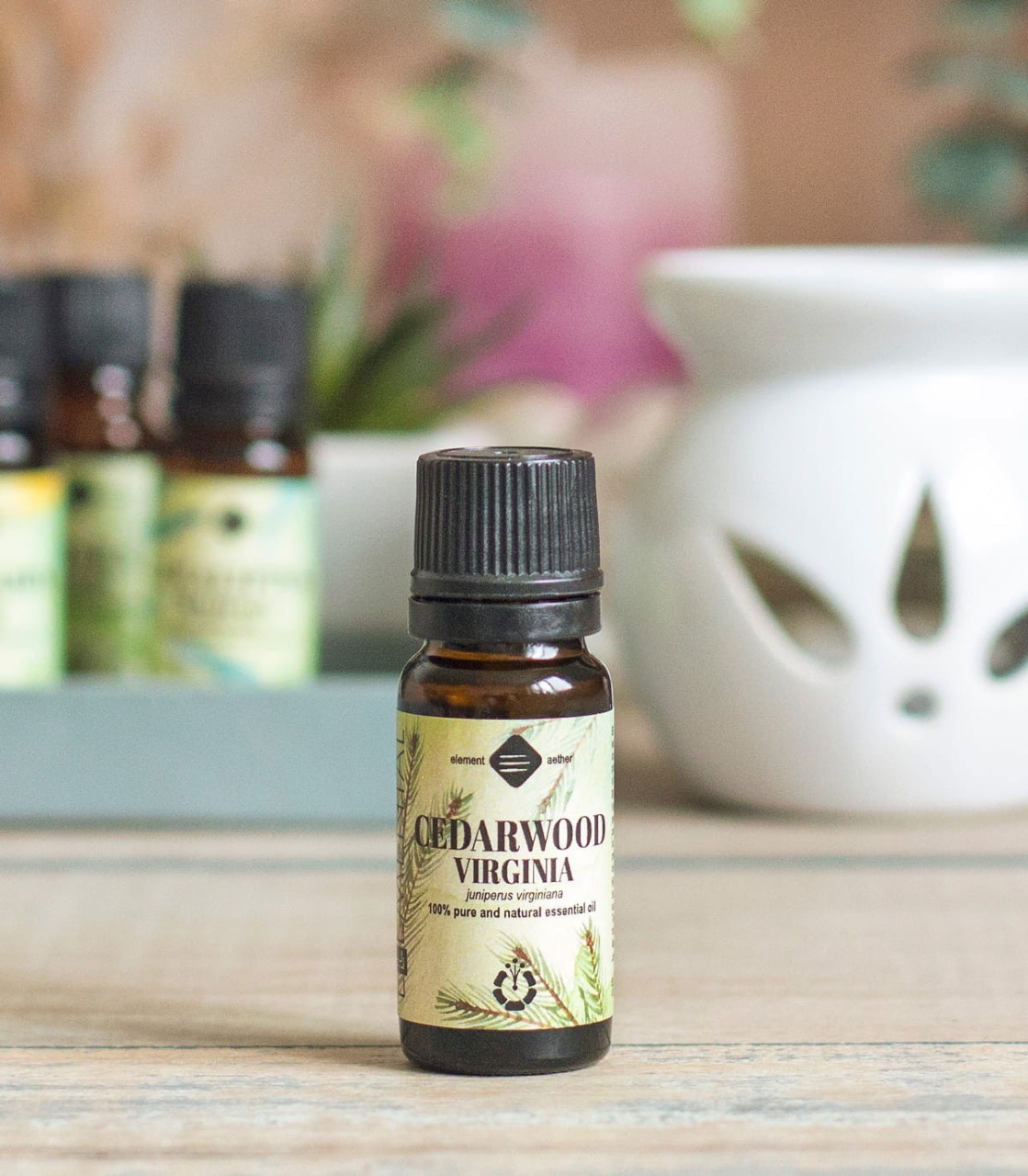 Ellemental, Ulei esențial de Cedru Virginia, 10 ml - 3 | YEO