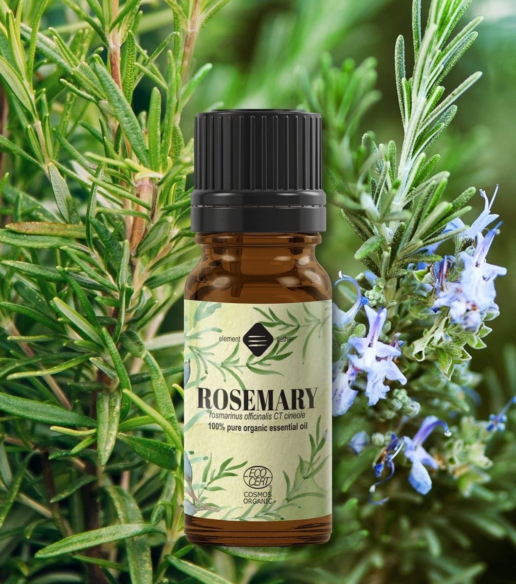 Ellemental, Ulei esențial de Rozmarin Bio, 10 ml - 1 | YEO