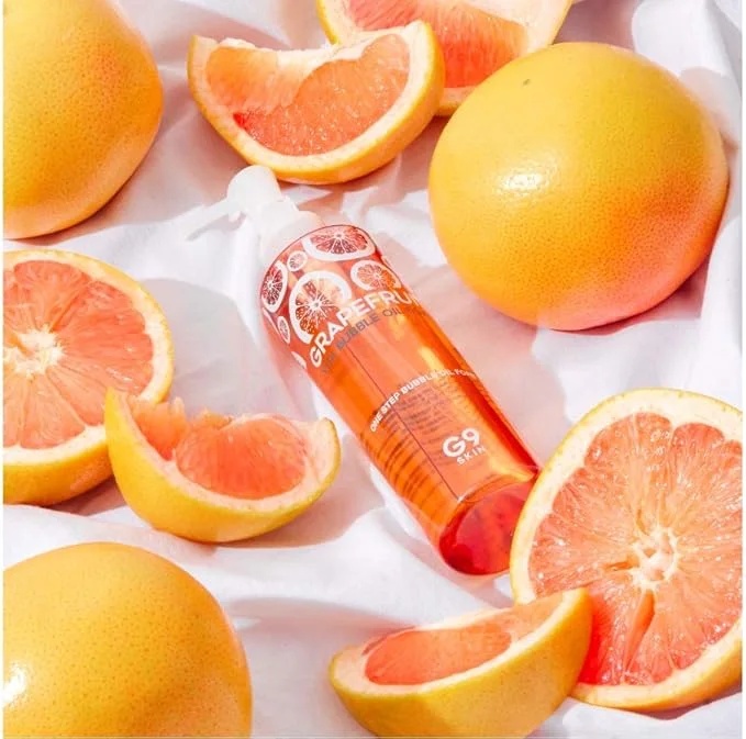 G9SKIN, Grapefruit Vita Bubble Oil Foam - Deluxe Sample , spumă de ulei cu bule, 20 ml