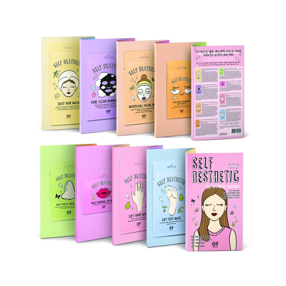 G9SKIN, Self Aesthetic Magazine, set de măști , 106 g