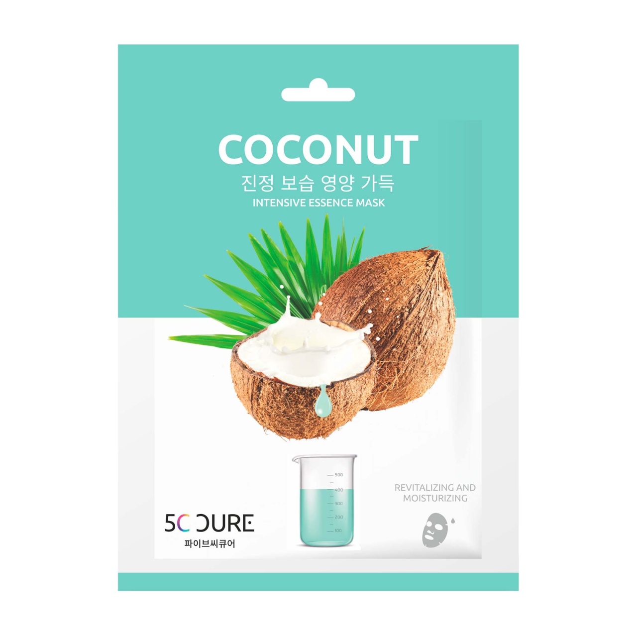 Jkosmec, Coconut Intensive Essence Mask, mască intensă cu esență de cocos, 25 ml