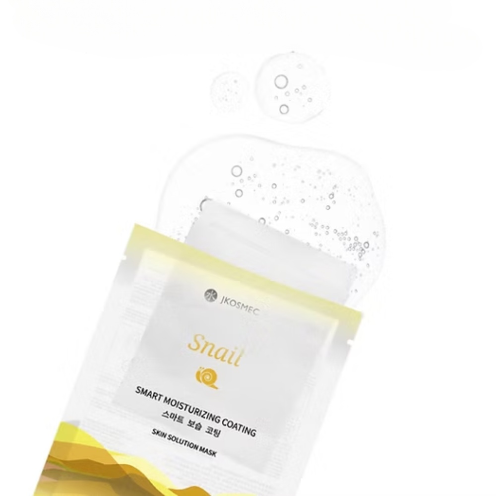 Jkosmec, Skin Solution Snail Mask, mască cu melc, 25 ml