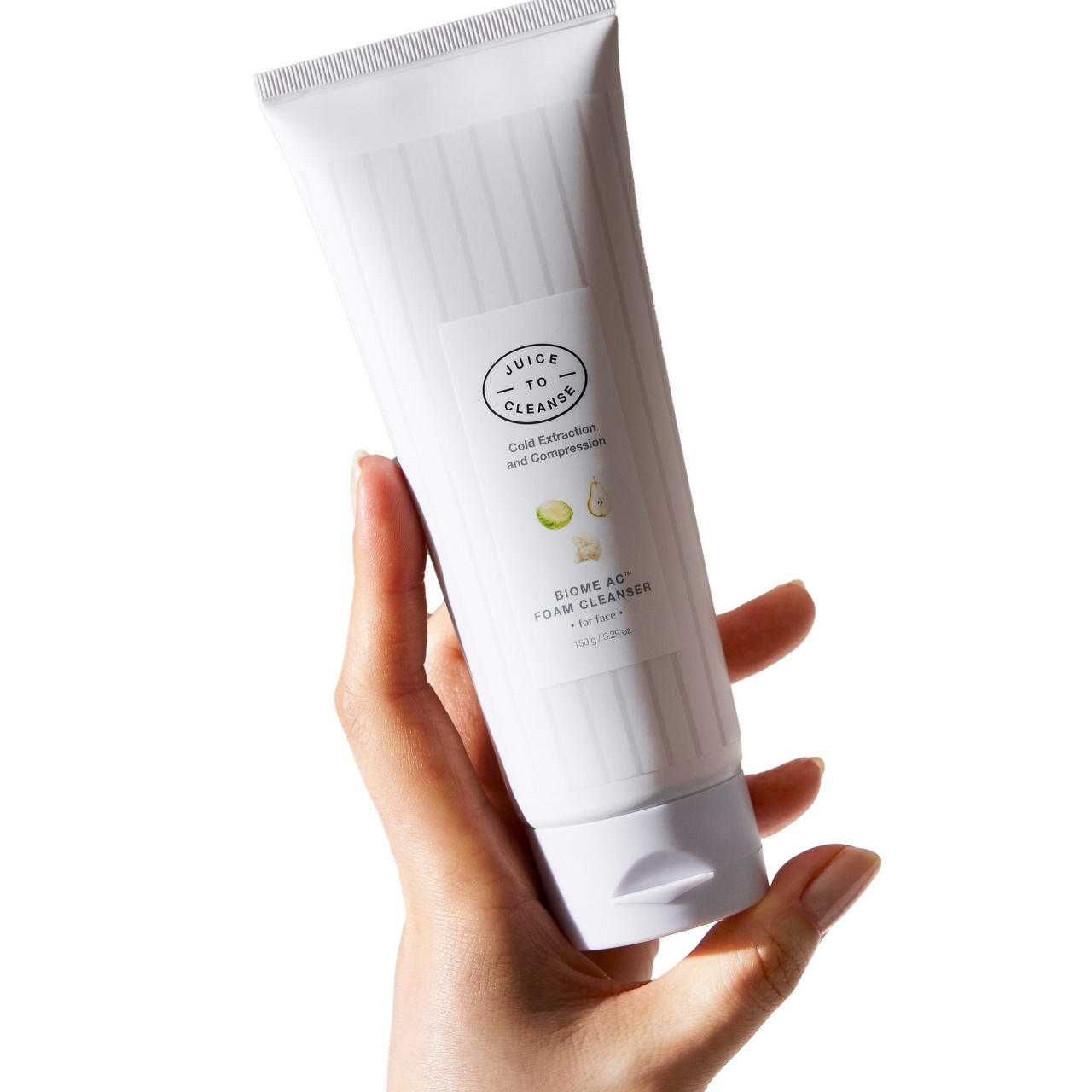 Juice to Cleanse, Biome Ac Foam Cleanser, spumă de curățare, 150 g