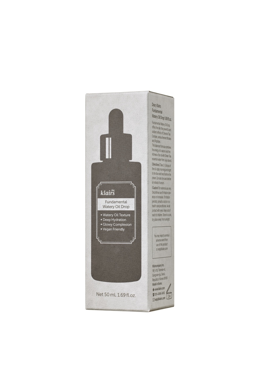 Klairs, Fundamental Watery Oil Drop, ser uleios, 50 ml