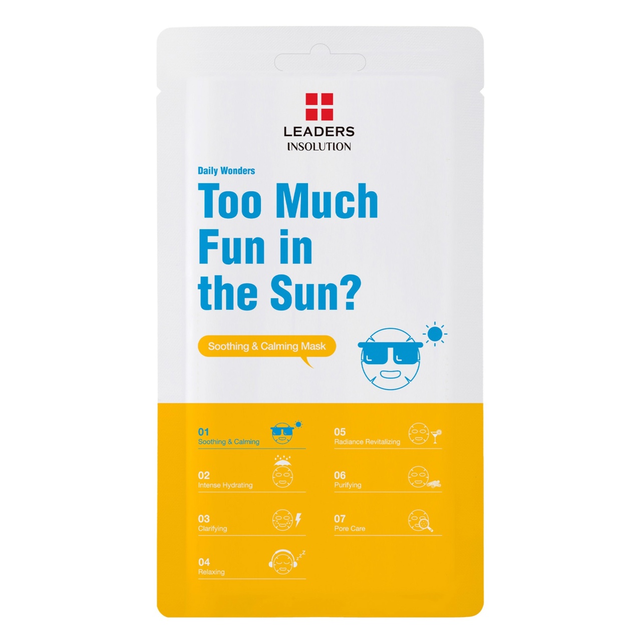 Leaders, Fun In The Sun? Mask, mască calmantă după soare, 25 ml