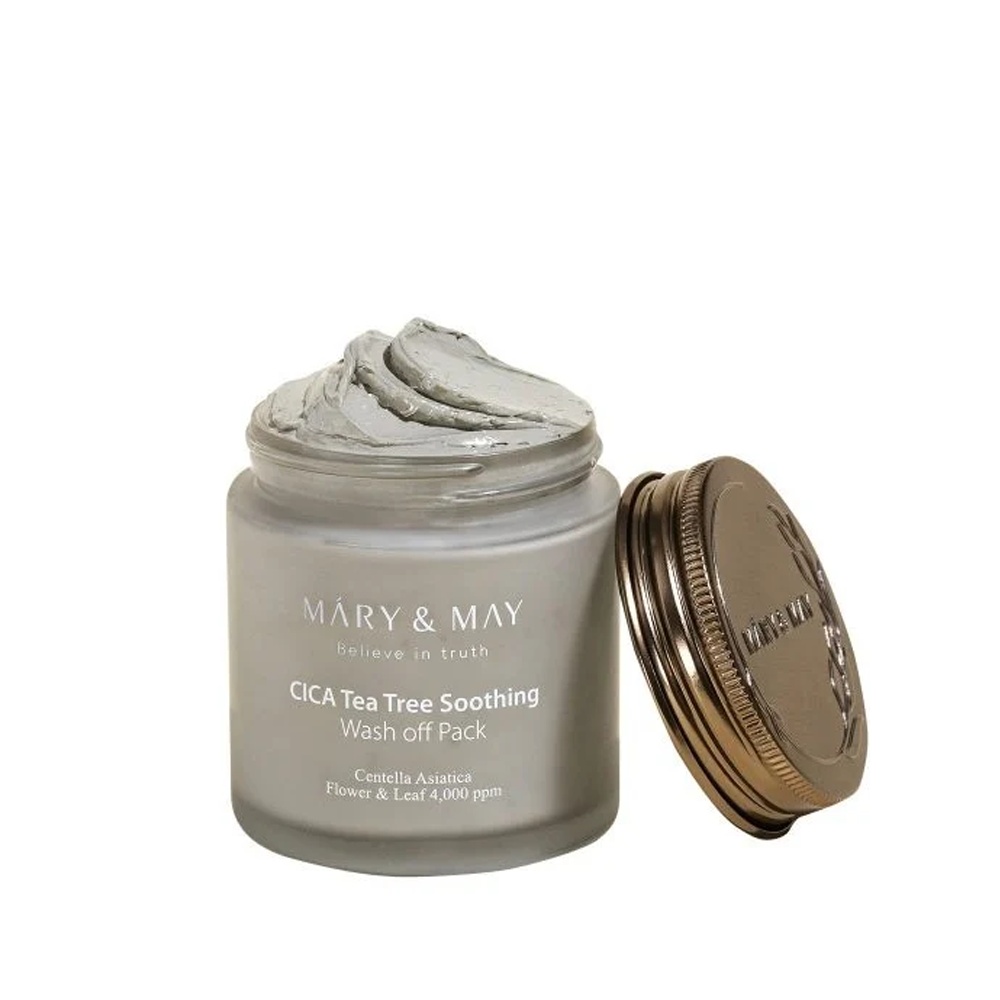 Mary&May, CICA Tea Tree Soothing Wash off Pack, masca pentru ten, 125 g - 2 | YEO