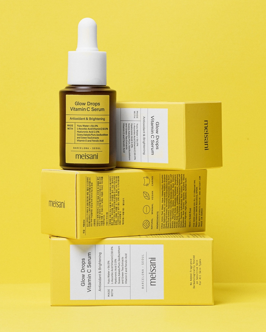 Meisani, Glow Drops Vitamin C Serum, ser glow drops cu vitamina c, 15 ml - 3 | YEO