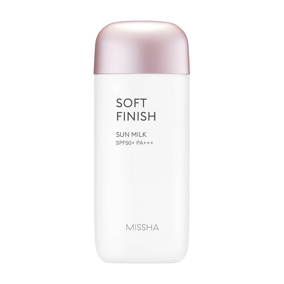 MISSHA, All Around Safe Block Soft Finish Sun Milk Spf50+/Pa+++, lapte cu protecție solară ridicată soft finish , 70 ml