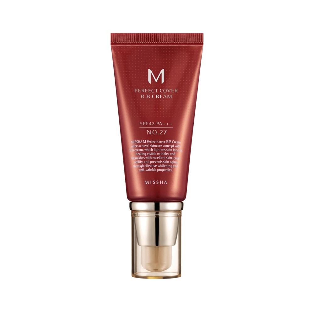 MISSHA, M Perfect Cover BB Cream SPF42 Pa+++ No.27 (Honey Beige), bb cream, 50 ml