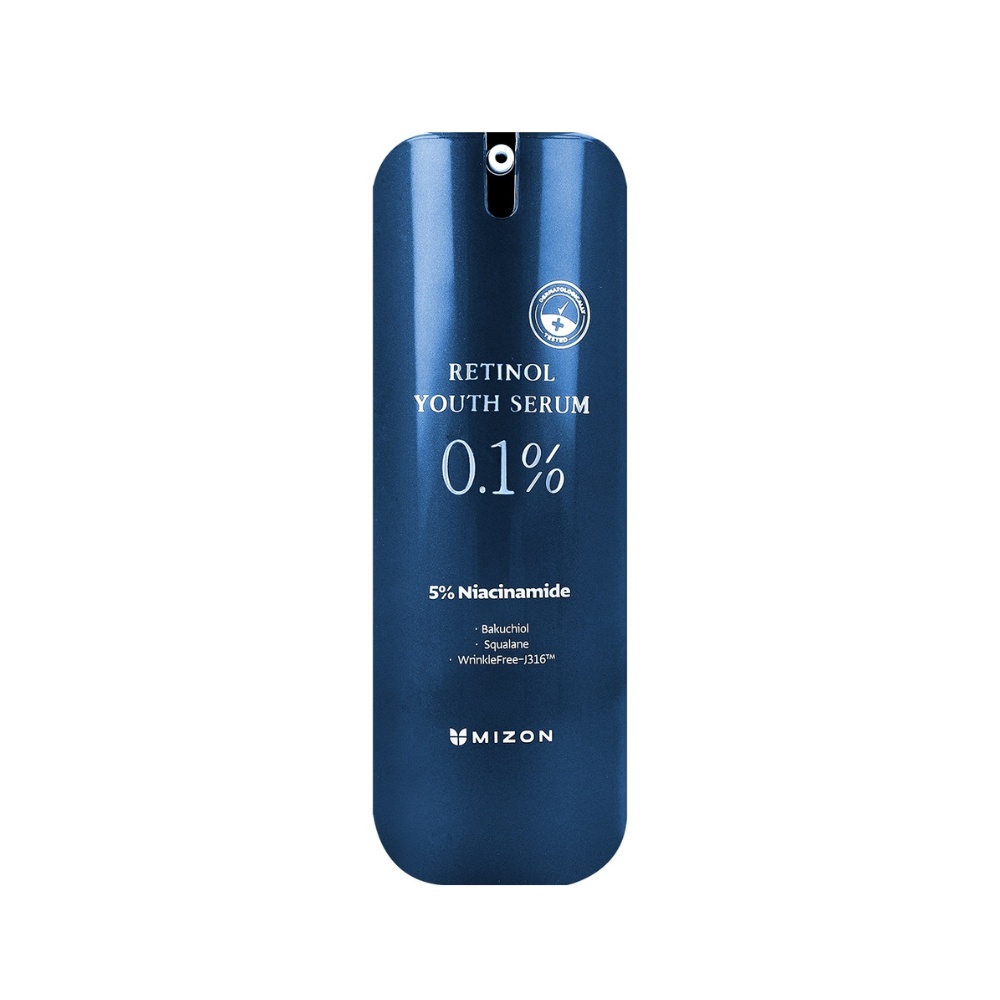 MIZON, 0.1% Retinol Youth Serum 28G, ser anti-imbatranire, 28 g