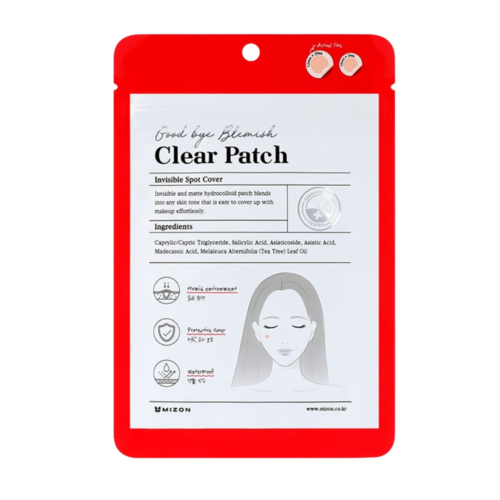 MIZON, Good Bye Blemish Clear Patch, plasturi pentru coșuri, 44 pcs
