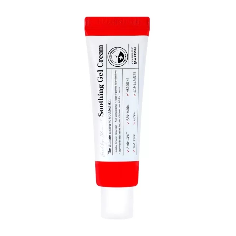 MIZON, Good Bye Blemish Soothing Gel Cream, gel hidratant, 55 ml