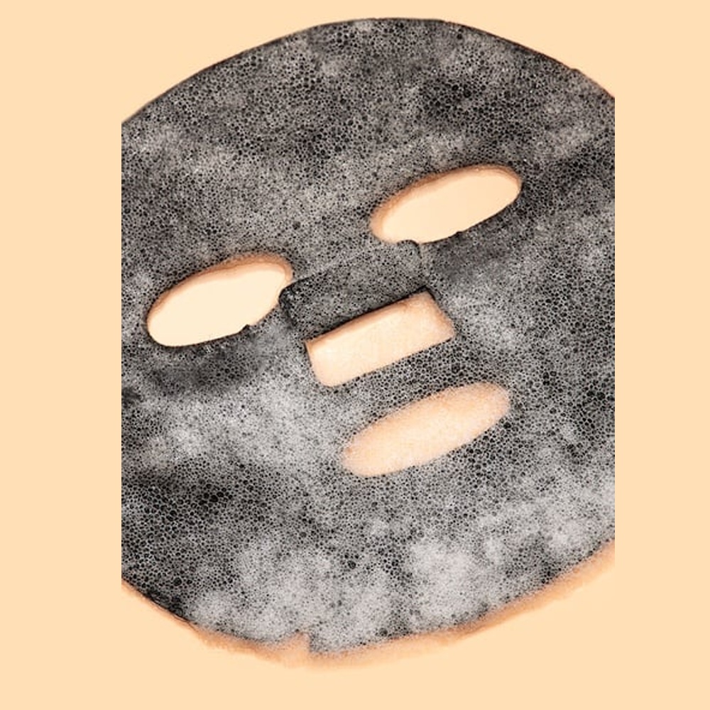 Ondo Beauty 36.5, Charcoal &amp; Yuja Bubble Mask Pong-Pong, mască cu bule cu cărbune și yuja, 25 ml