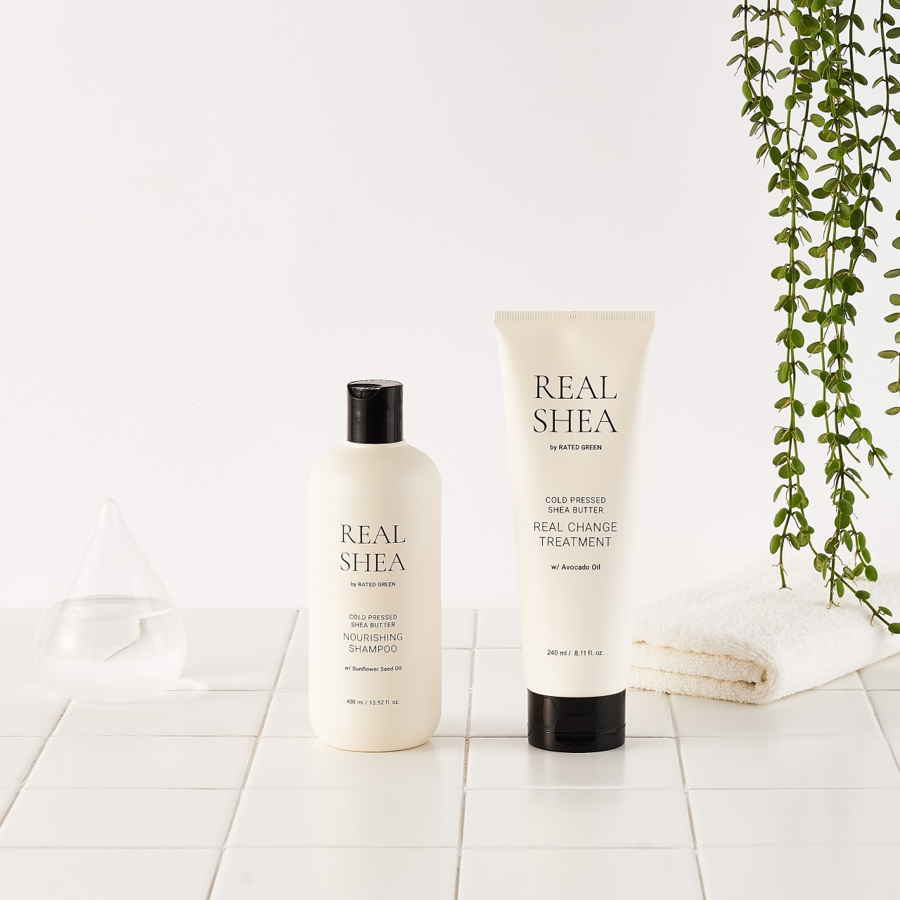 Rated Green, Real Shea Real Change Treatment, tratament de regenerare cu shea, 240 ml - 3 | YEO