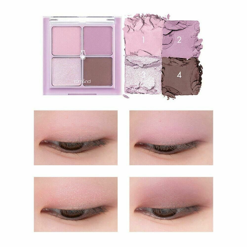 Rom&nd, Better Than Eyes Milk Edition - Eye Shadow Palette - W01 Dry Lavender, fard de pleoape , 6.5 g - 1 | YEO