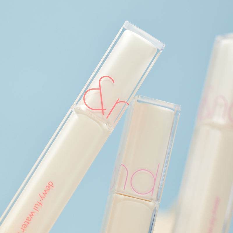 Rom&nd, Dewyful Water Tint - Water Lip Tint - 09 Cotton Melba , gloss de buze pentru volum, 5 g - 2 | YEO