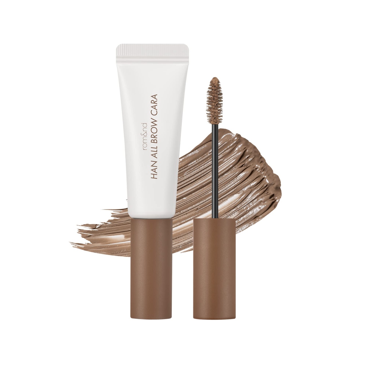 Rom&nd, Han All Brow Cara - Eyebrow Mascara - 02 Mild Woody, mascare sprâncene , 9 g
